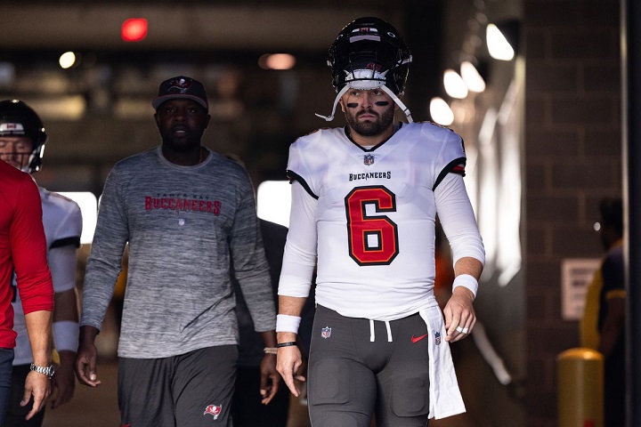 Baker Mayfield leder Tampa Bay Buccaneers över Baltimore Ravens